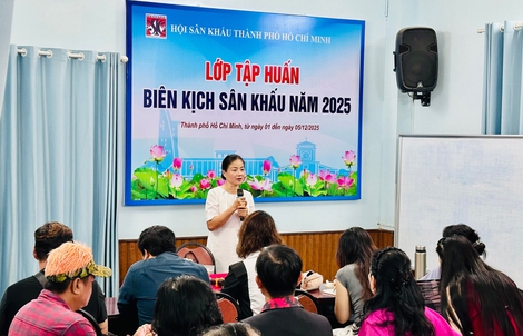 Bồi dưỡng nguồn lực sáng tạo cho sân khấu TP HCM