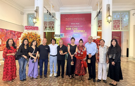 Những câu chuyện đời được kể lại bằng màu sắc của họa sĩ Kim Chi