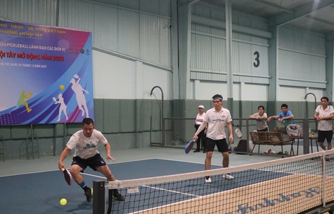 Tưng bừng Giải Pickleball phường An Hội Tây mở rộng năm 2025