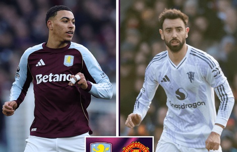 Soi tỉ số trận Aston Villa - Manchester United: Khuất phục Quỷ đỏ