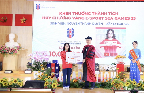 Vô địch e-sport SEA Games 33, nữ sinh viên Nguyễn Thanh Duyên nhận thưởng lớn