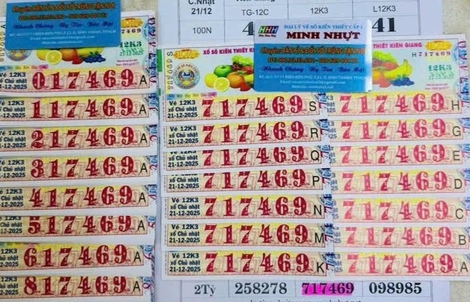 Xổ số miền Nam: Chiều 22-12, TPHCM và Tây Ninh tiếp tục có người trúng độc đắc