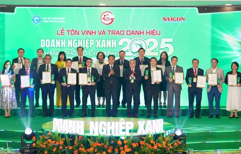 TPHCM tôn vinh 155 "Doanh nghiệp Xanh" năm 2025