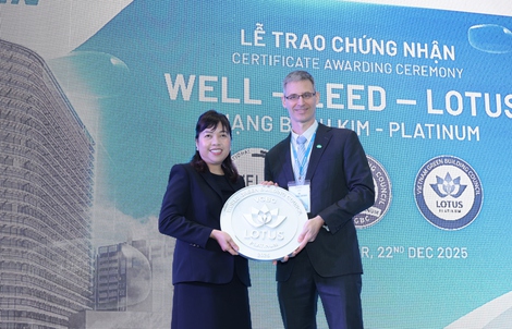 Daikin Air Tower nhận chứng nhận Leed và Lotus Platinum