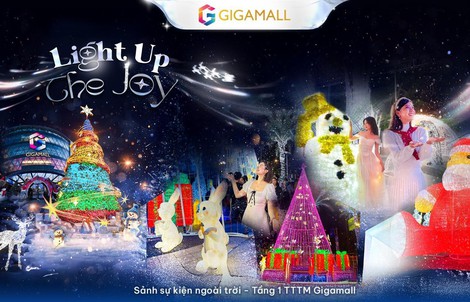 Gigamall ra mắt Con đường Ánh sáng – Điểm Check-in Giáng Sinh 2025 không thể bỏ lỡ