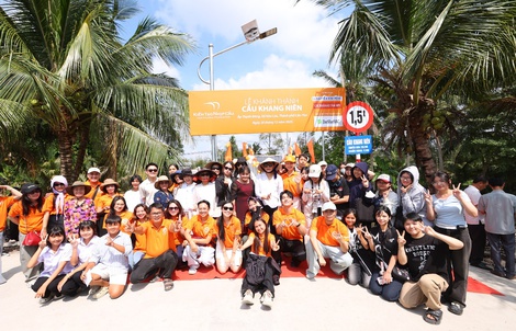 Quỹ Nam Phương khánh thành Cầu Khang Niên tại Xã Hỏa Lựu, Cần Thơ