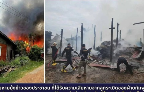 Biên giới Thái Lan - Campuchia tiếp tục giao tranh "nóng" ngay trong ngày họp ASEAN