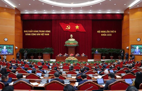 Khai mạc Hội nghị Trung ương 15