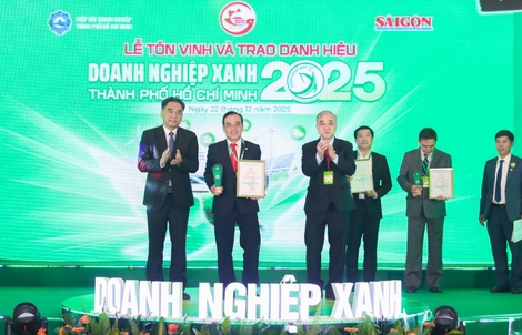 Saigon Co.op và 21 đơn vị thành viên được vinh danh Doanh nghiệp xanh TP HCM 2025