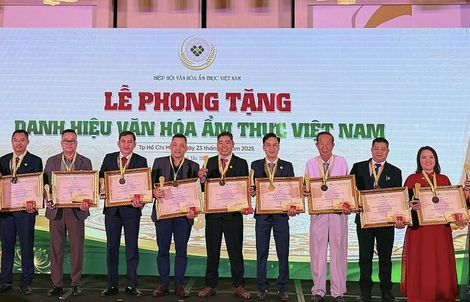28 Nghệ nhân Văn hóa Ẩm thực được vinh danh