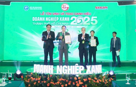 Nutifood được trao danh hiệu Doanh nghiệp xanh TP HCM 2025