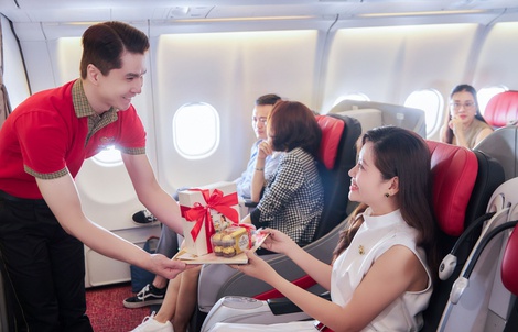 Bay Vietjet cùng hạng ghế Business, SkyBoss - Phong cách người dẫn đầu