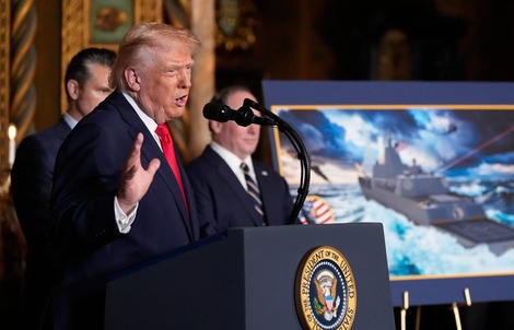 Lộ diện chiến hạm "lớp Trump" trong "Hạm đội vàng" của hải quân Mỹ?