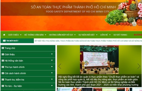Sở An toàn thực phẩm TPHCM: Chưa phát hiện sai phạm trong quản lý an toàn thực phẩm