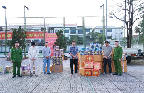 Công an triệt phá đường dây buôn bán pháo nổ quy mô lớn tại Hà Tĩnh