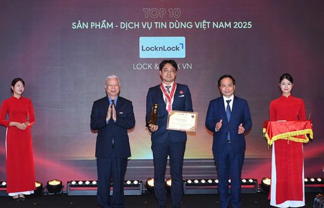 LocknLock 14 năm liên tiếp lọt “Top 10 Sản phẩm – Dịch vụ Tin Dùng Việt Nam”