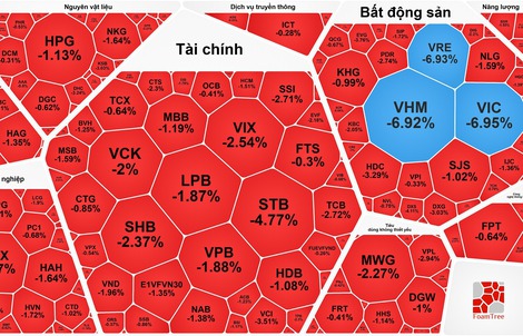 Chuyên gia lý giải VN-Index bất ngờ lao dốc gần 40 điểm chỉ trong 15 phút