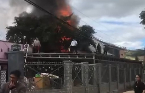 Cháy mái ấm Tà Nung ở Đà Lạt