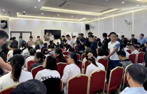 Phá đường dây kinh doanh đa cấp Meta Whale lôi kéo gần 2.000 người tham gia