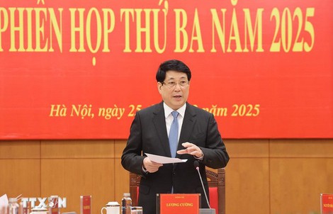 Chủ tịch nước Lương Cường: Cần nâng cao chất lượng đội ngũ cán bộ tư pháp