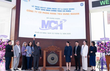 Masan Consumer "phát quà" cho cổ đông ngay trong ngày lên sàn HoSE