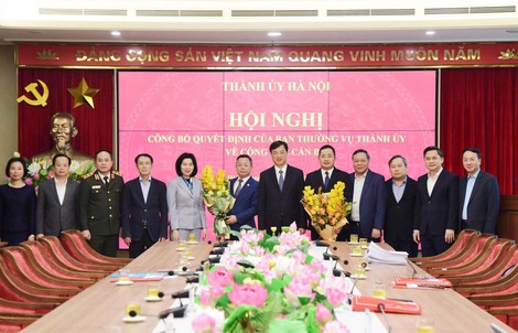 Phó Giám đốc Công an TP Hà Nội được biệt phái giữ chức Chánh Văn phòng Thành ủy Hà Nội.
