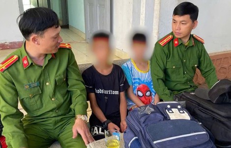 Sợ cha mẹ mắng vì làm vỡ chén bát, hai bé trai ở Gia Lai bỏ nhà “đi bụi”