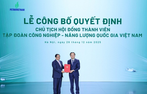 Ông Lê Ngọc Sơn làm Chủ tịch Hội đồng thành viên Petrovietnam