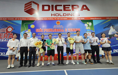 Sôi nổi Giải Pickleball và Tennis - Cúp DICERA Holdsings 2025