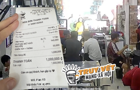 Xôn xao clip 7 người đàn ông đi ô tô nhưng "quên" trả tiền 7 tô phở đặc biệt ở TPHCM
