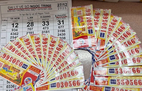 Xổ số miền Nam: Đại lý vé số Ngọc Trinh gây “bão” mạng xã hội