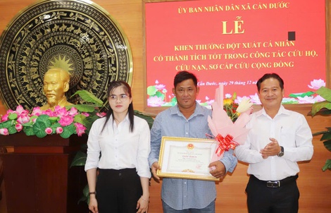 Tài xế xe tải ở Tây Ninh được khen ngợi vì hành động cứu người