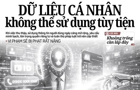Báo in ngày 30-12: Dữ liệu cá nhân không thể sử dụng tùy tiện