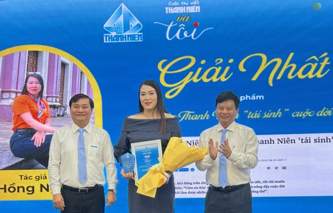 Trao giải cuộc thi viết "Thanh Niên và tôi"