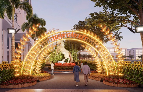 Công bố chủ đề Hội hoa Xuân Phú Mỹ Hưng Tết Bính Ngọ 2026