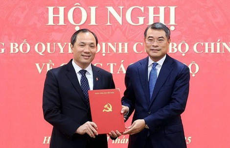 Ông Hoàng Trung Dũng được bổ nhiệm làm Phó trưởng Ban Tổ chức Trung ương