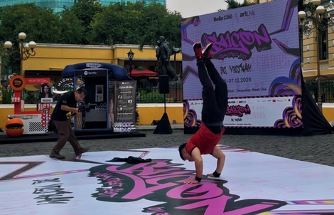 Bùng nổ “chất Việt” trong lễ hội nghệ thuật đường phố Saigon Urban Street Fest 2025