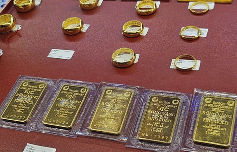 Tối 5-12, giá vàng miếng SJC bật tăng trở lại