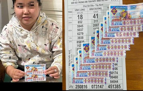 Xổ số miền Nam: Đại lý vé số kêu gọi người trúng độc đắc liên hệ đổi thưởng