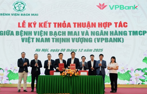 VPBank tài trợ 40 tỉ đồng cho Bệnh viện Bạch Mai, lan tỏa giá trị nhân văn