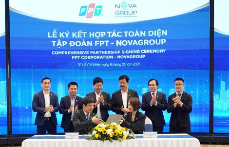 FPT ký kết hợp tác toàn diện với NovaGroup để đẩy nhanh chuyển đổi số