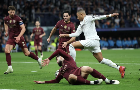 Mbappe lập hat-trick siêu hạng, Real Madrid quật ngã Man City ở Champions League