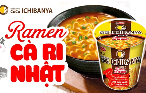 Ra mắt sản phẩm mì ly Curry House Coco Ichibanya - 
Ramen Cà ri Nhật 
