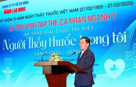 Tôn vinh tập thể, cá nhân ngành y và trao giải "Người Thầy thuốc trong tôi" lần 3