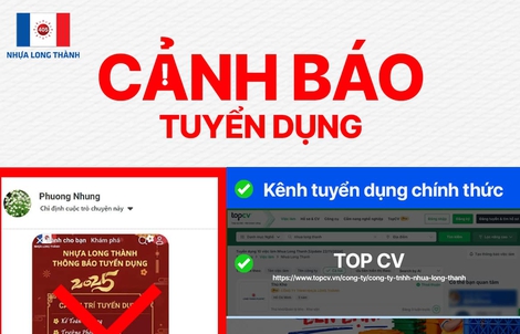 Cảnh báo tình trạng mạo danh doanh nghiệp có tiếng để ttuyển dụng