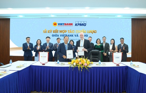 Vietbank ký kết hợp tác chiến lược với KPMG