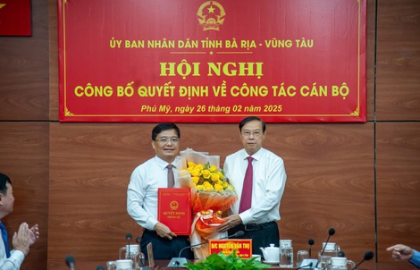 Ông Nguyễn Tấn Cường giữ chức Chủ tịch UBND thị xã Phú Mỹ