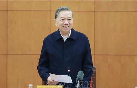 Tổng Bí thư Tô Lâm làm việc với Thường trực các Tiểu ban chuẩn bị Đại hội XIV của Đảng