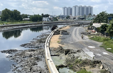 Cải tạo kênh Tham Lương- Bến Cát- Rạch Nước Lên: 25 trường hợp chưa bàn giao mặt bằng