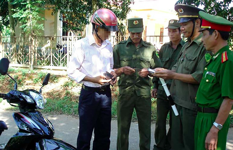 Thẩm quyền chủ tịch xã trong việc xử phạt vi phạm giao thông